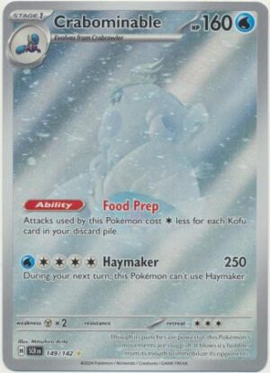 SV Stellar Crown 149/142 Crabominable (Illustration Rare)