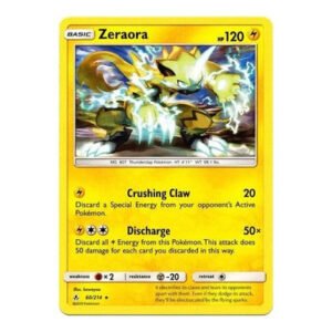 SM Unbroken Bonds 060/214 Zeraora (Non-Holo)