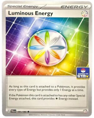 SV Paldea Evolved 191/193 Luminous Energy (TCG Gym Stamp Non-Holo)