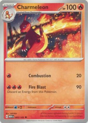 Scarlet & Violet 151 005/165 Charmeleon (Non-Holo)