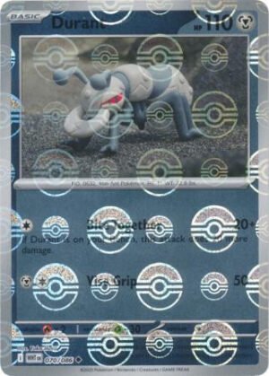 SV White Flare 070/086 Durant (POKE BALL Reverse Holo)