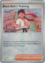 SV Prismatic Evolutions 098/131 Black Belt'sPractice #098 (POKE BALL Pattern Holo)