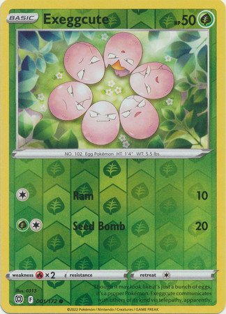 Brilliant Stars 001/172 Exeggcute (Reverse Holo)