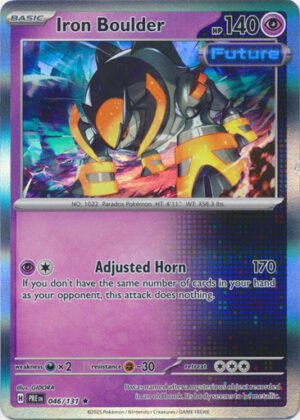 SV Prismatic Evolutions 046/131 Iron Boulder (Holo)