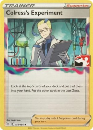 SWSH Lost Origin 155/196 Colress's Experiment (Prize Pack League Promo Non-Holo)