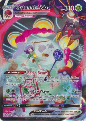 SWSH Lost Origin TG13/TG30 Orbeetle VMAX (Full Art)