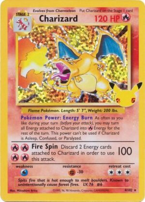 Celebrations Classic Collection 004/102 Charizard (Holo)