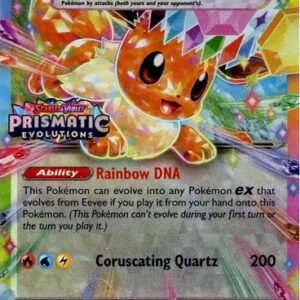 SV Prismatic Evolutions 075/131 Eevee ex (Prismatic Evolutions Stamp)