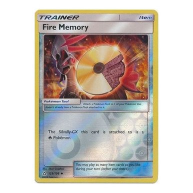 SM Ultra Prism 123/156 Fire Memory (Reverse Holo)