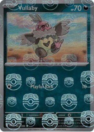 SV White Flare 063/086 Vullaby (MASTER BALL Reverse Holo)