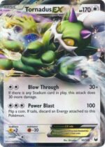Dark Explorers 90/108 Tornadus EX (Half Art)