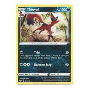 Sword & Shield (Base) 126/202 Thievul