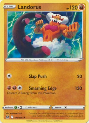 SWSH Lost Origin 105/196 Landorus