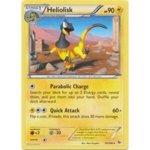 XY Flashfire 37/106 Heliolisk (Non-Holo)