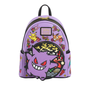 Pokemon: Embroidered Gengar Mini Backpack