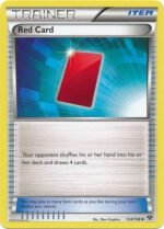 XY Base Set 124/146 Red Card