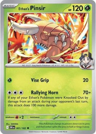 SV Destined Rivals 001/182 Ethan's Pinsir