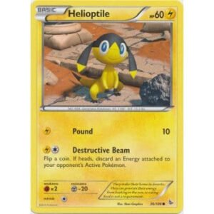 XY Flashfire 36/106 Helioptile