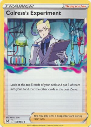 SWSH Lost Origin 155/196 Colress's Experiment