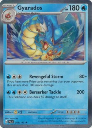 SV Paldea Evolved 043/193 Gyarados (Holo)