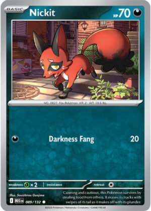 Mega Evolution 089/132 Nickit