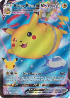 Celebrations 07/25 Flying Pikachu VMAX (Full Art)