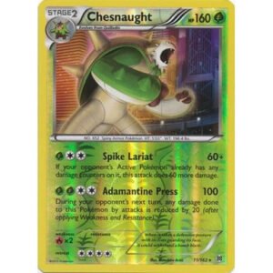 XY Break Through 011/162 Chesnaught (Reverse Holo)