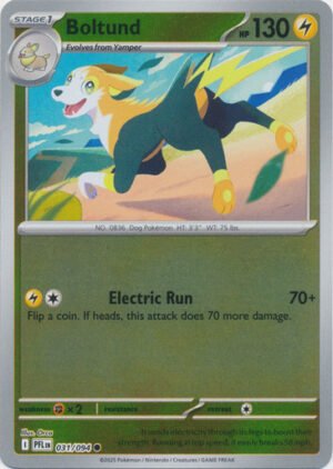 ME Phantasmal Flames 031/094 Boltund (Reverse Holo)