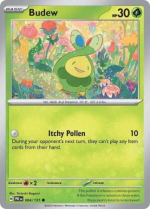 SV Prismatic Evolutions 004/131 Budew