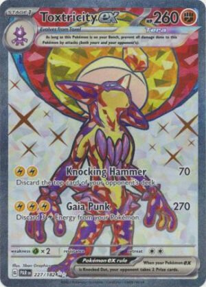 SV Paradox Rift 227/182 Toxtricity ex (Full Art)