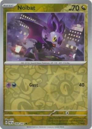 SV Paldean Fates 068/091 Noibat (Reverse Holo)