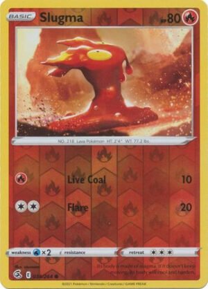 Fusion Strike 034/264 Slugma (Reverse Holo)