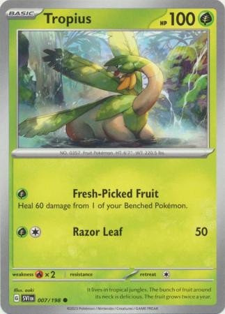 Scarlet & Violet (Base Set) 007/198 Tropius