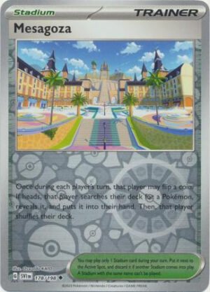 Scarlet & Violet (Base Set) 178/198 Mesagoza (Reverse Holo)
