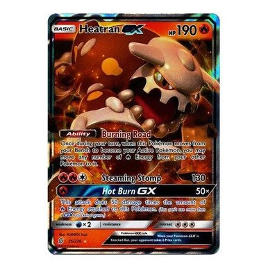 SM Unified Minds 025/236 Heatran GX (Half Art)