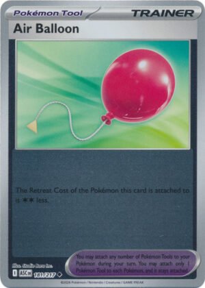 ME Ascended Heroes 181/217 Air Balloon (Reverse Holo)