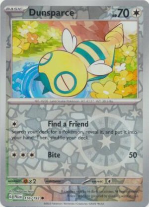 SV Paldea Evolved 156/193 Dunsparce (Reverse Holo)