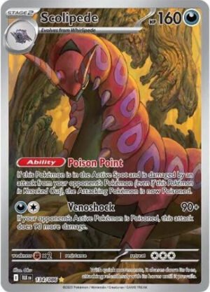 SV Black Bolt 134/086 Scolipede (Illustration Rare)