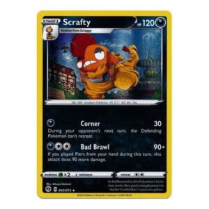 Champions Path 42/73 Scrafty (Holo)