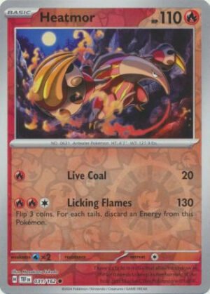 SV Temporal Forces 031/162 Heatmor (Reverse Holo)