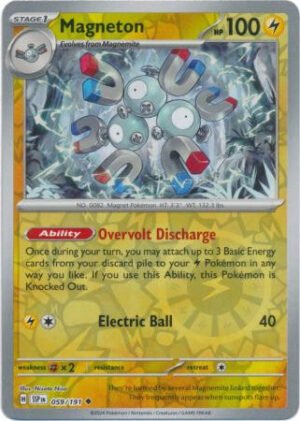 SV Surging Sparks 059/191 Magneton (Reverse Holo)