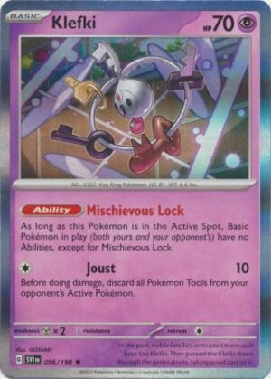 Scarlet & Violet (Base Set) 096/198 Klefki (Holo)