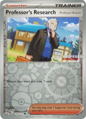SV Prismatic Evolutions 124/131 Professor's Research [Professor Rowan] (Professor Program League Promo)
