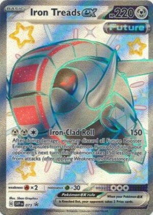 Scarlet & Violet Promo SVP073 Iron Treads ex (Full Art Shiny)