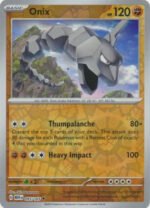 Scarlet & Violet 151 095/165 Onix (Reverse Holo)