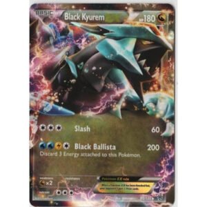 Plasma Storm 095/135 Black Kyurem EX (Half Art Sheen Holo)