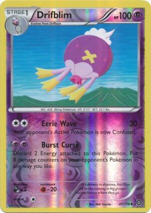 XY Steam Siege 47/114 Drifblim (Reverse Holo)