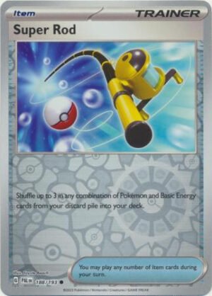 SV Paldea Evolved 188/193 Super Rod (Reverse Holo)