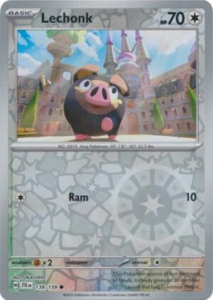 SV Journey Together 139/159 Lechonk (Reverse Holo)