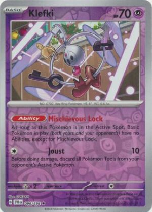 Scarlet & Violet (Base Set) 096/198 Klefki (Reverse Holo)